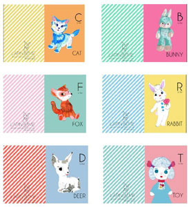 Illustrations for company Lapin & Me