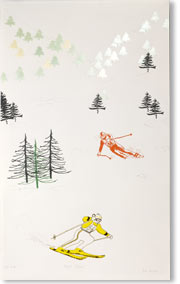 First Snow - foil print - edition 15